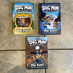 Dog Man Books by Dav Pilkey